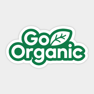 Go Organic Sticker